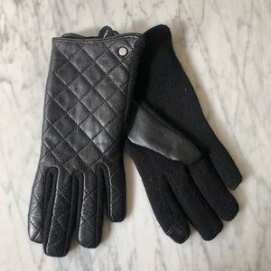 NWT! RLL - Quilted Leather Tech Gloves